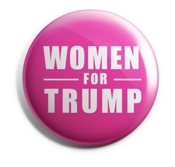 3/" Large 15 PACK Pink Bulk Pins Donald Details about  / Women for Trump 2020 Buttons