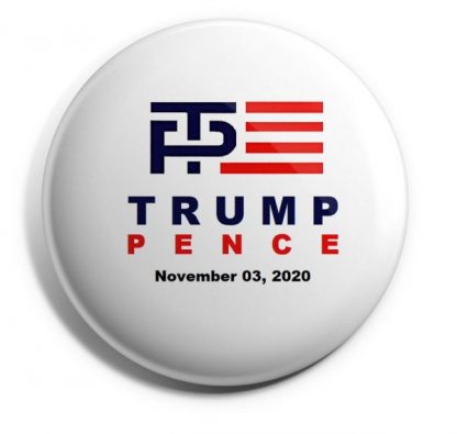 Trump-Pence November 3, 2020 Campaign Button