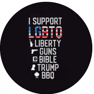 I support LGBTQ - 2.25 inch image