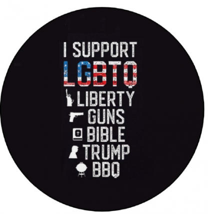 I support LGBTQ - 2.25 inch image