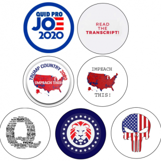 2.25 inches The Squad Buttons #THESQUAD Set of 6 Political pins